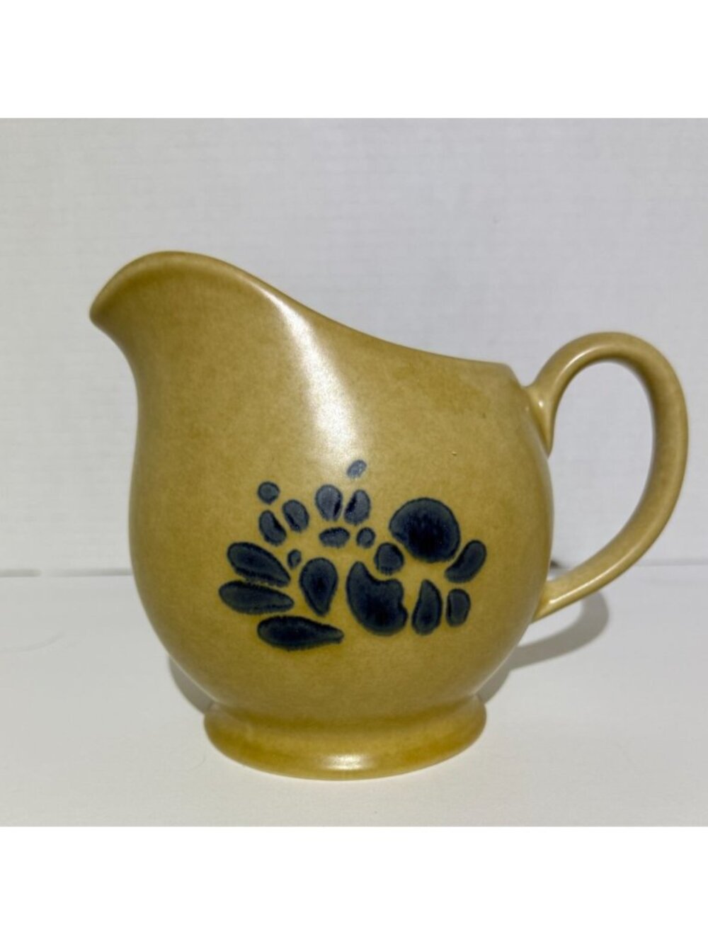 Vintage Pfaltzgraff Folk Art Collection Creamer Small Pitcher- 5in x 6in